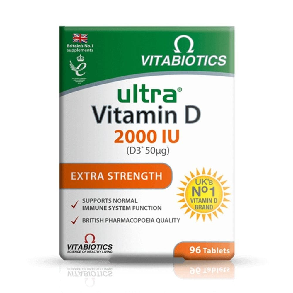 Vitabiotics Ultra D3 Vitamin D3 2000Iu 50Ug