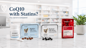 Read more about the article CoQ10 and Statins (Atorvastatin): Why It Helps and How to Choose