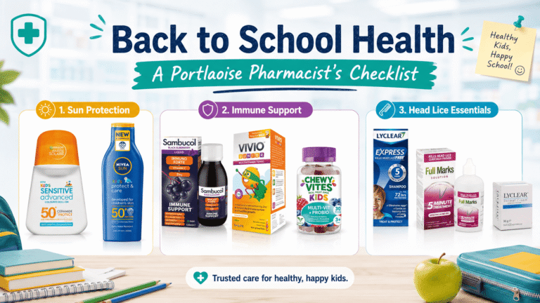 Read more about the article Back to School Health: A Portlaoise Pharmacist’s Checklist