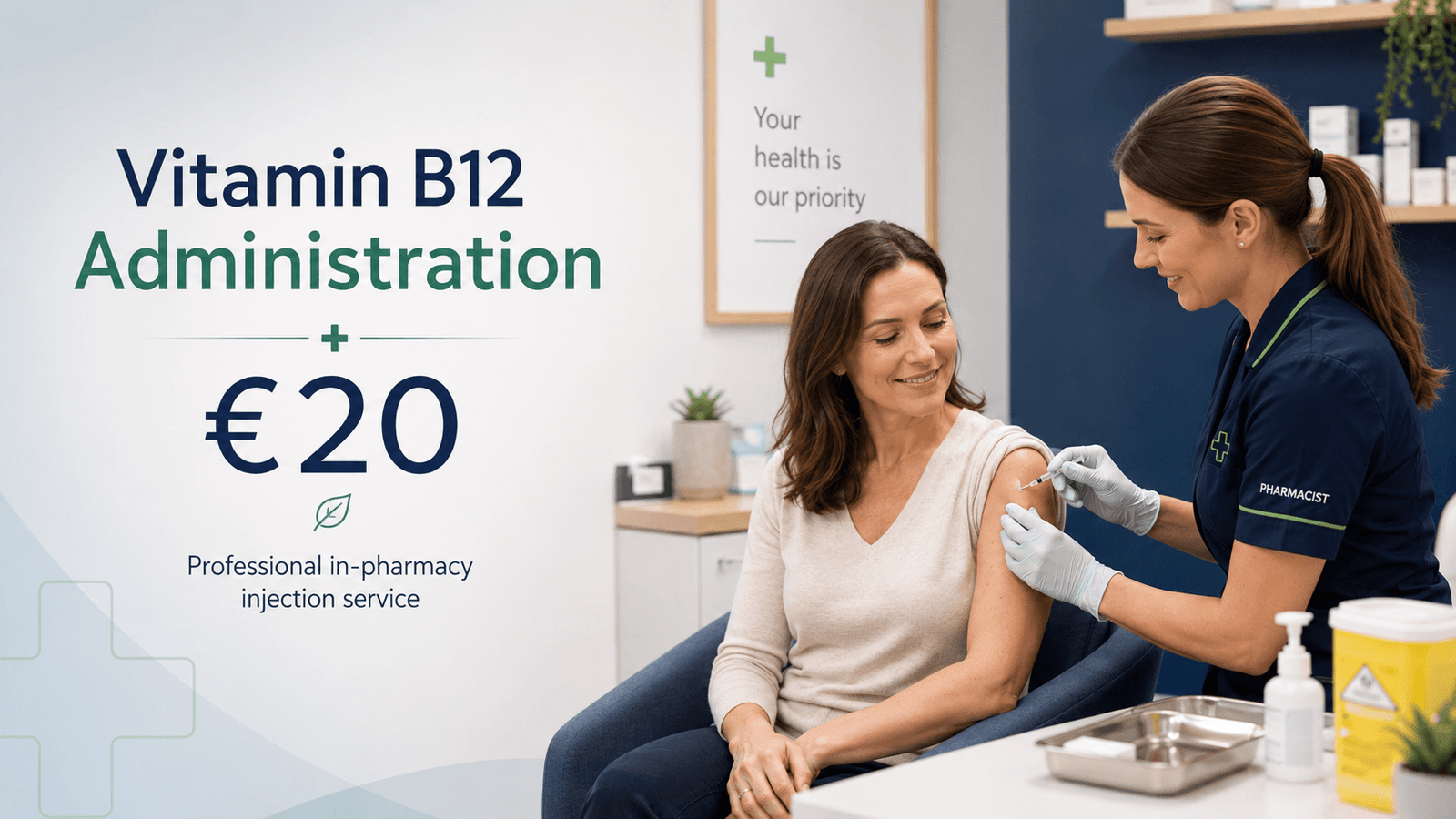 You are currently viewing Vitamin B12 Injections & the Shingles Vaccine at Laois Pharmacy, Portlaoise