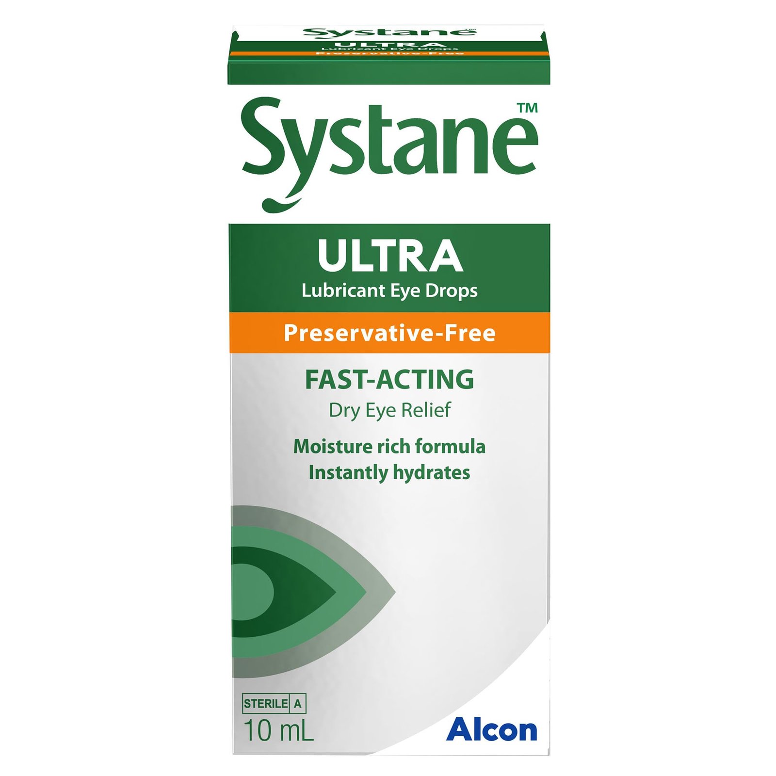 Systane Ultra Preservative-Free Lubricant Eye Drops 10ml — Laois Pharmacy