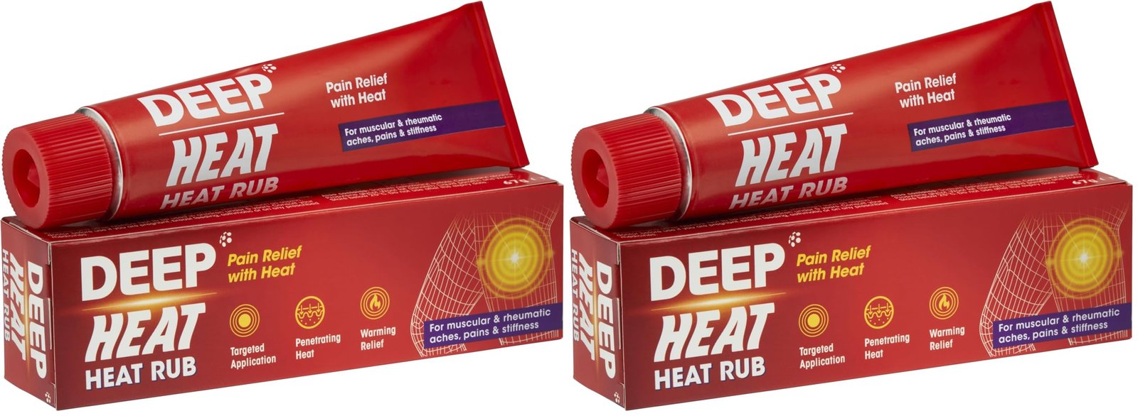 Deep Heat Rub 67g warming muscle rub — Laois Pharmacy