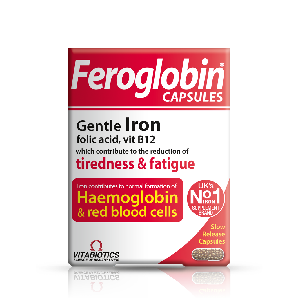 Vitabiotics Feroglobin Capsules 30 — Laois Pharmacy