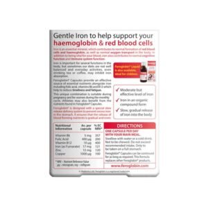 Vitabiotics Feroglobin Capsules 30