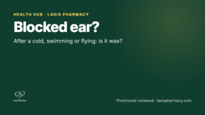 Read more about the article Blocked ear after a cold, swimming or flying: is it wax, and what should you do?