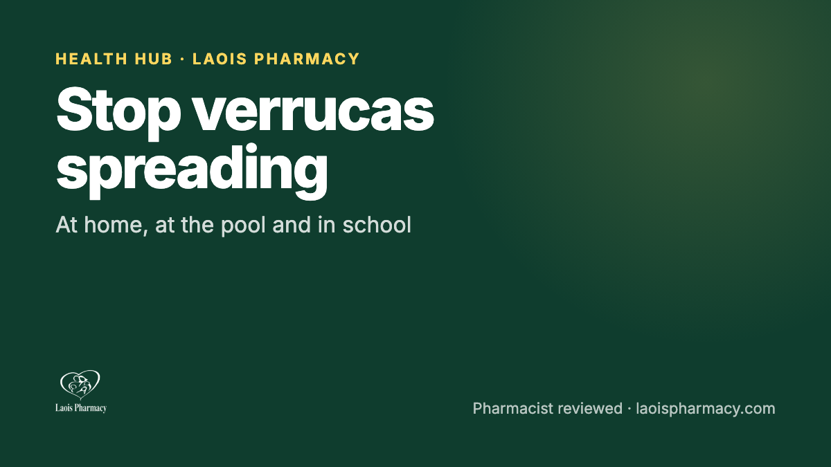 You are currently viewing How to stop warts and verrucas spreading at home, at the pool and in school