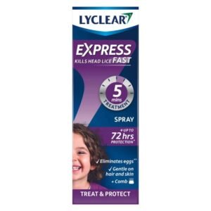 Lyclear Express Treat & Protect Spray & Comb 100ml