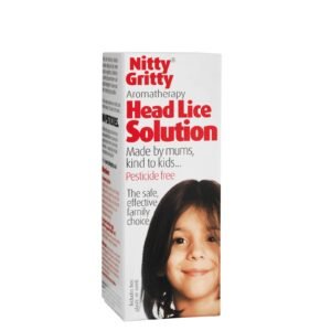 Nitty Gritty Head Lice Solution 150ml kit with nit comb