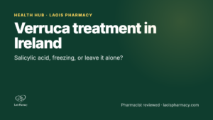 Read more about the article Verruca treatment in Ireland: salicylic acid, freezing, or leave it alone?